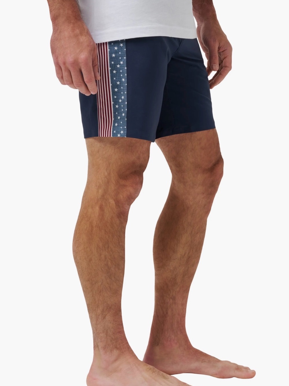 New Travis Matthew Liberty Lights Swim Trunks size 40